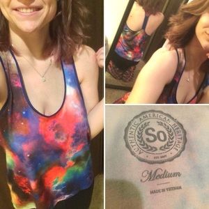 Galaxy work out tank top